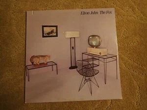 ELTON JOHN-THE FOX-LP-VG-GEFFEN RECORDS-INNER LYRICS SLEEVE - Imagen 1 de 5