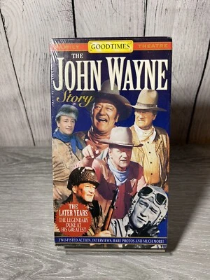 The John Wayne Story (The Later Years) VHS Brand New Sealed Foto 1 de 2