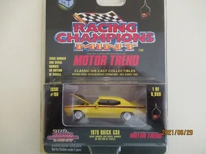 Buick GSX 1970 1:64 Racing Champions como nuevo amarillo - Imagen 1 de 2