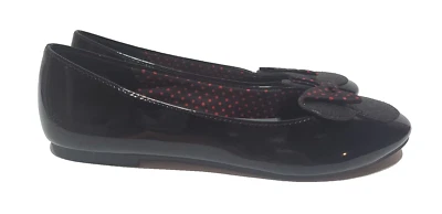 Niñas Disney Minnie Mouse Pisos Talla 2 1/2 Foto 1 de 4