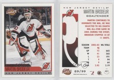 2003-04 Pacific Complete Red /99 Martin Brodeur #461 HOF