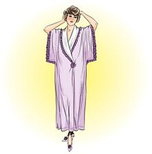 1920's Kimono Negligee 48 - 62 Inch Bust