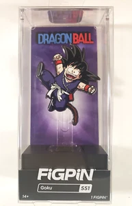 FiGPiN: Dragon Ball #551 Goku Collectible Pin DB Anime - NEW - Picture 1 of 3