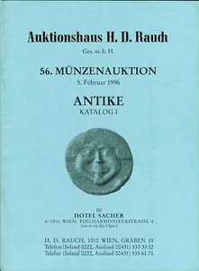 H.D. Rauch Coin Auction Catalog 56. Munzenauktion Celtic Greek Roman Byazantine - Picture 1 of 4