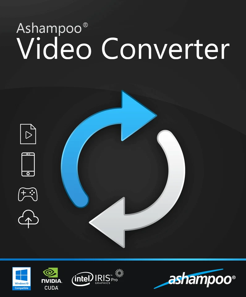 ASHAMPOO VIDEO CONVERTER VIDEO EDITOR/CONVERTER LIFETIME ACTIVATION GENUINE - Image 1 of 4