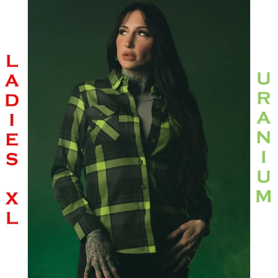 DIXXON FLANNEL - URANIUM Flannel Shirt - Women's XL - Image 1 of 4