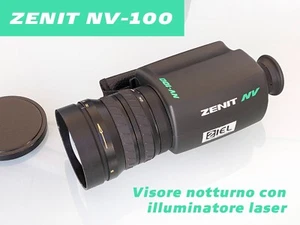Visore notturno Zenit NV-100 con illuminatore a luce laser e obiettivo 1.5/100 - Foto 1 di 10