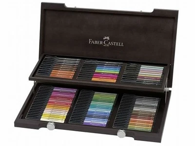 Faber-Castell Pitt ARTIST PEN 90 Tuschestifte im Holzkoffer - 167400