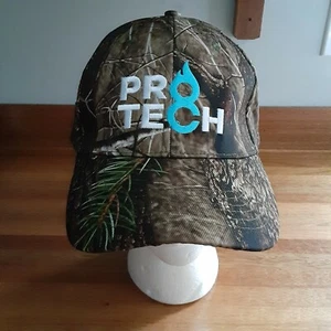 PRO-TECH 8 CAMO ADJUSTABLE CAP HAT-ONE SIZE FITS ALL - Picture 1 of 4