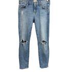 MOTHER USA The Looker Crop Distressed Whole Lotta Trouble (27)