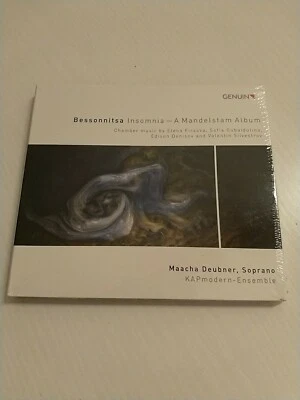 CD * Sofia Gubaidulina Bessonnitsa Insomnia - A Mandelstam Album * Neu & Ovp - Bild 1 von 2