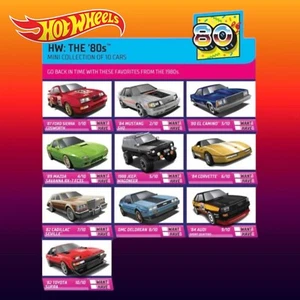 🔥 Hot Wheels 🔥 Mainline 2023 💿 HW THE 80's 📼 Various Colors  - YOU PICK! - Picture 1 of 14