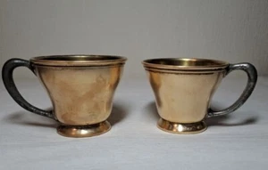 Rare Antique 2 American Adelphi s.p.co Silver Plated Cups, made in 1900ss - Picture 1 of 6