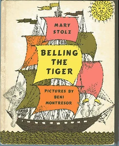 BELLING THE TIGER Mary Stolz Vintage HB 1961 Beni Montresor Illustrations - Picture 1 of 3