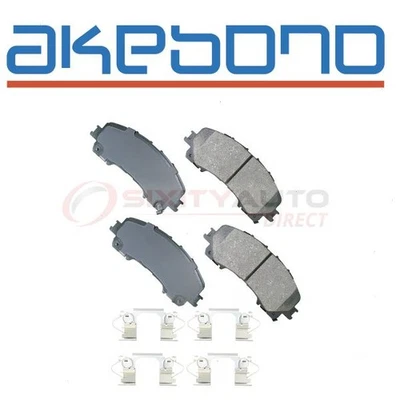 Akebono Pro-ACT Front Disc Brake Pad Set for 2014-2018 Nissan Rogue - ac - Image 1 of 4