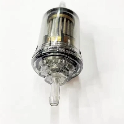 Universal Car Motorcycle Glass Was hable & Steel Fuel Filter New· Q1J2 - Image 1 of 4