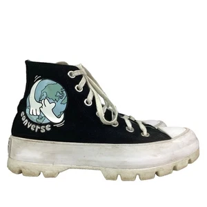 Converse CTAS Lugged High Damenschuhe Größe 6,5 Love Your Mother schwarz 572565C - Bild 1 von 13