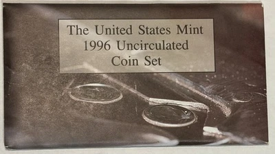 1996 US Uncirculated Mint Set With West Point Mint Dime! 🔥 - Image 1 of 4