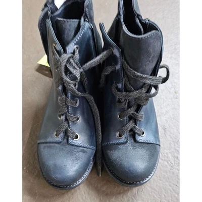 NAOT Groovy Oily Nik Cuero Gamuza Con cordones Cremallera Botines Talla 36 (US 5 - 5.5) Foto 1 de 4