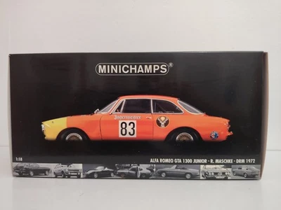 ALFA ROMEO GTA 1300 JUNIOR 1/18 MINICHAMPS - Immagine 1 di 4
