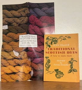 Traditional Scottish Dyes: And How to Make Them by Fraser, Jean Paperback Book - Picture 1 of 2