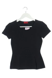 HUGO BOSS Camicia a coste Donna Camicia Taglia IT 38 nero stile casual - Foto 1 di 5