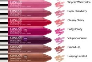 Clinique Chubby Stick Moisturizing Lip Colour Balm #16 Voluptuous Violet .10 Oz - Picture 1 of 7