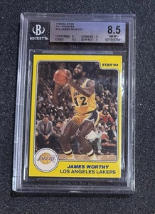 1983 Star All-Rookies - #10 James Worthy - BGS 8.5 - Afbeelding 1 van 2