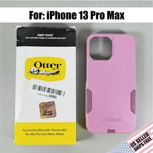Funda OtterBox Commuter para iPhone 13 Pro Max - Maven Way (rosa) delgada y resistente - Imagen 1 de 12