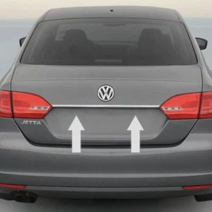 CHROME TRUNK TRIM For VOLKSWAGEN JETTA 11-15 - Picture 1 of 3