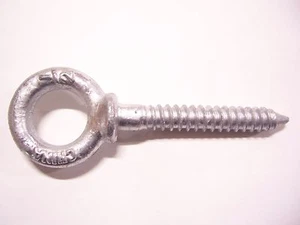 10 Eye Lag Screws, Eye bolts, Eyebolts 1/2" x 3-1/4" - Picture 1 of 1
