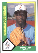 1990 Indianapolis Indians CMC #2 Danny Clay