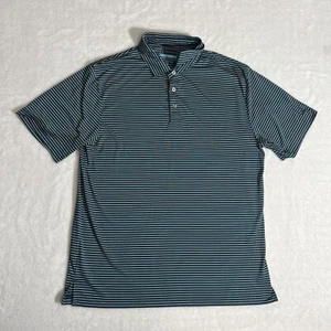 Polo de golf a rayas de manga corta PGA Tour para hombre talla grande LG - Imagen 1 de 8
