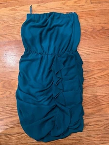 Bar III Damen Tier Tube grün Kleid ärmellos gefüttert Größe Small - Bild 1 von 5