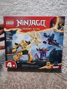 LEGO NINJAGO Dragons Rising Arin’s Battle Mech 71804 NEW SEALED - Picture 1 of 4