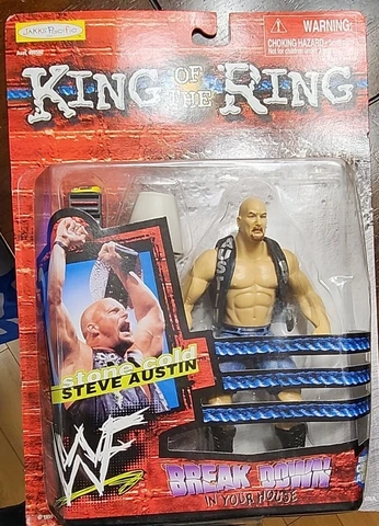Stone Cold Steve Austin WWF King of the Ring action figure NIB NIP Jakks Pacific Cover