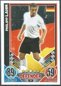 TOPPS MATCH ATTAX EURO 2012- #070-ALEMANIA-PHILIPP LAHM - Imagen 1 de 1