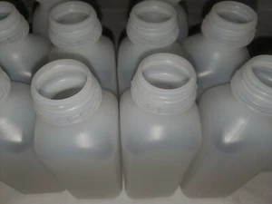 10 Pack 16 oz. Empty Plastic Juice Bottles with Tamper Evident Caps👑 - Picture 1 of 5