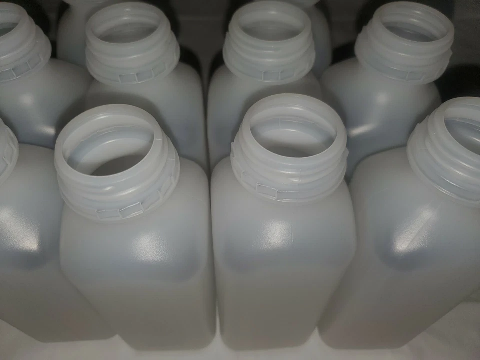 10 Pack 16 oz. Empty Plastic Juice Bottles with Tamper Evident Caps👑 - Image 1 of 4