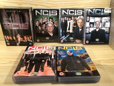 NCIS COMPLETE SEASONS 123456, 8,9,10,11, 13 DVD Boxsets Crime Action (No 7, 12) - Image 1 of 4