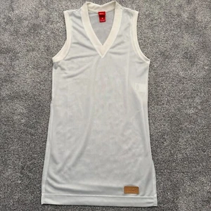 Nike Sportswear Jersey Dress Womens Small Mesh Side Slits Athletic Lightweight - Picture 1 of 13