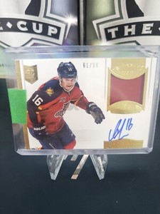 2013-14 Anthology Dominion Update /99 Aleksander Barkov RPA Rookie Patch Auto RC