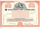 Eastern Air Lines SPECIMEN Stock Certificate - RARE Collector's Item