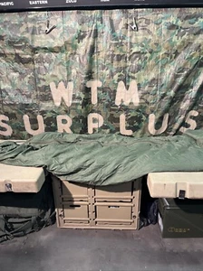 USGI Patrol Sleeping Bag OD Green Tennier Industries Lightly Used - Picture 1 of 5