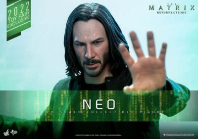 MATRIX : RESURRECTION - NEO TOY FAIR EXCLUSIVE 1/6 ACTIONFIGUR HOT TOYS MMS 657 - Bild 1 von 4