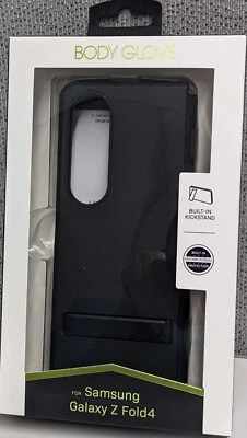 Body Glove Kickstand Case for Samsung Galaxy Z Fold 4 - Black-NEW - Image 1 of 2