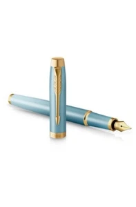 Parker IM Rituals Turquoise Green GT Fountain Pen Medium -New-2203891 - Picture 1 of 6