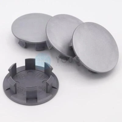 4 X Coprimozzi Coprimozzo Coprimozzo 59,5 - 46,5 Mm - Argento - Image 1 of 3