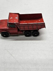 Vintage Lesney Matchbox Series No. 48 Dumper Truck Red - Picture 1 of 6