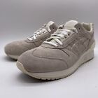 Asics Gel Respector Men Size 10.5 Beige Running Athletic Shoes Lace Up Low Top